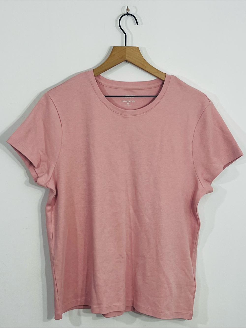 J.Crew Pink Essential Tee Classic Fit Casual Wear Crew Neck 100% Cotton XL